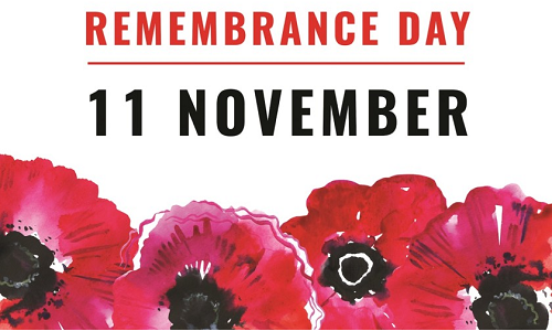 Remembrance Day is observed on 11 November