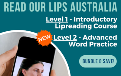 Welcome to Australia’s online lipreading program.