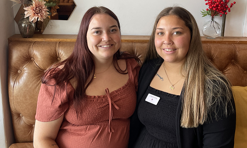 Hayden sisters know how important Ear Health is to Aboriginal families.